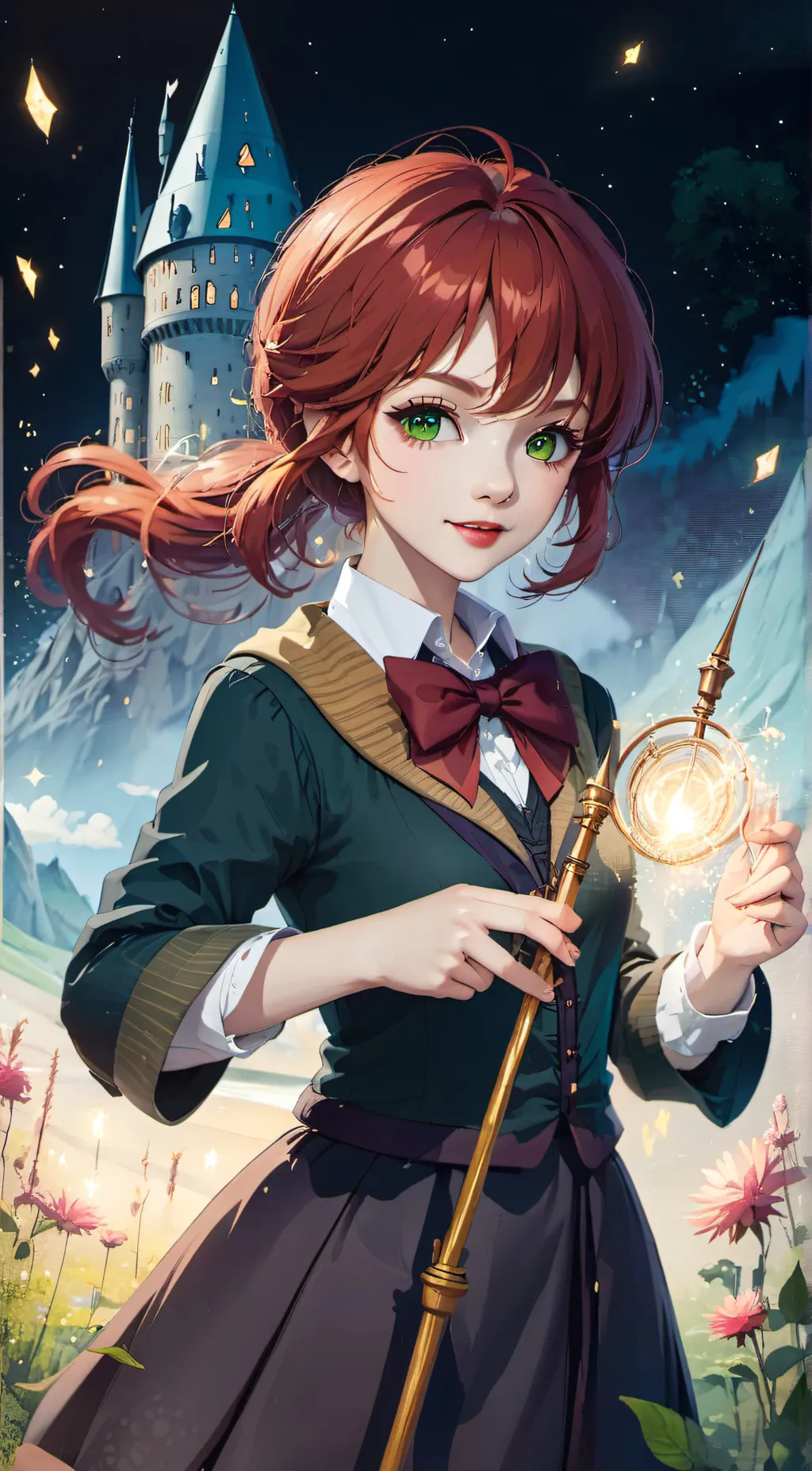 ai character: Sarah background