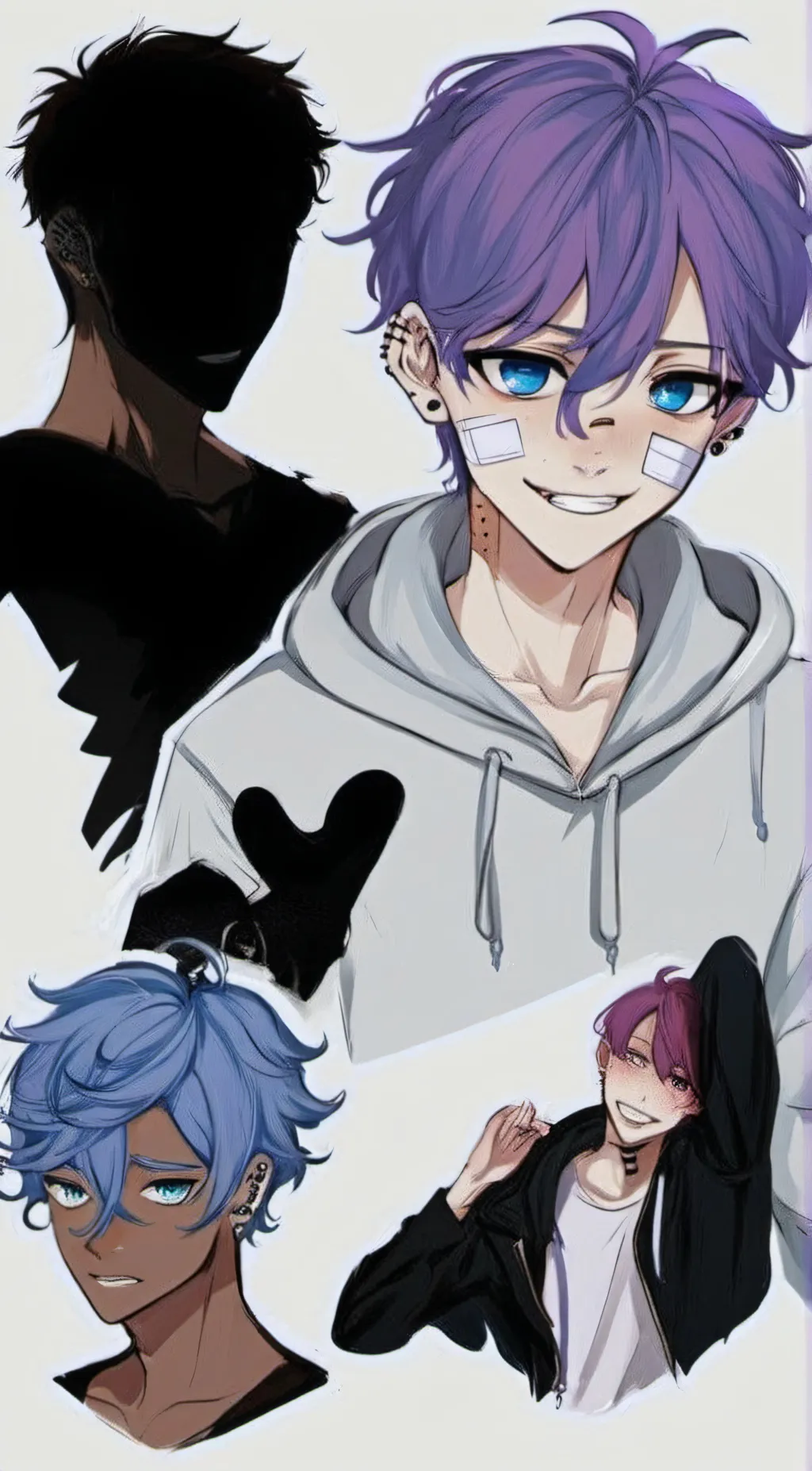 ai character: Ałex And Kai background