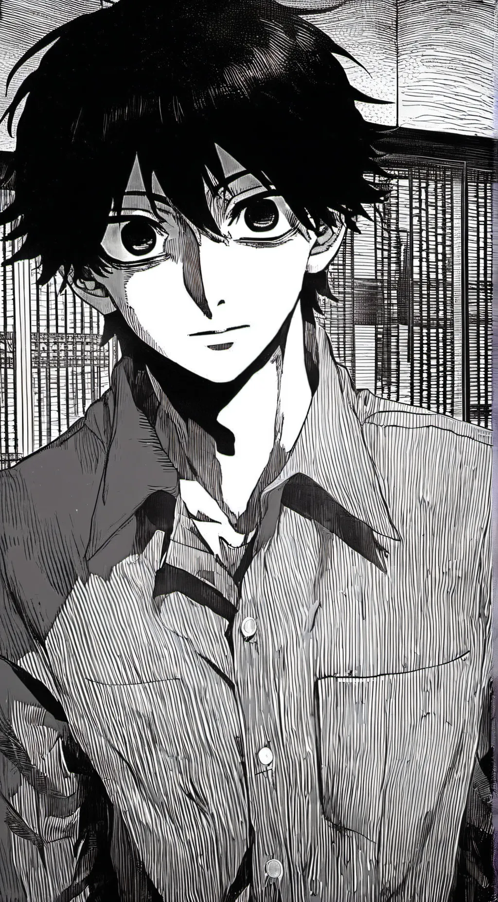 ai character: uruma shun  background