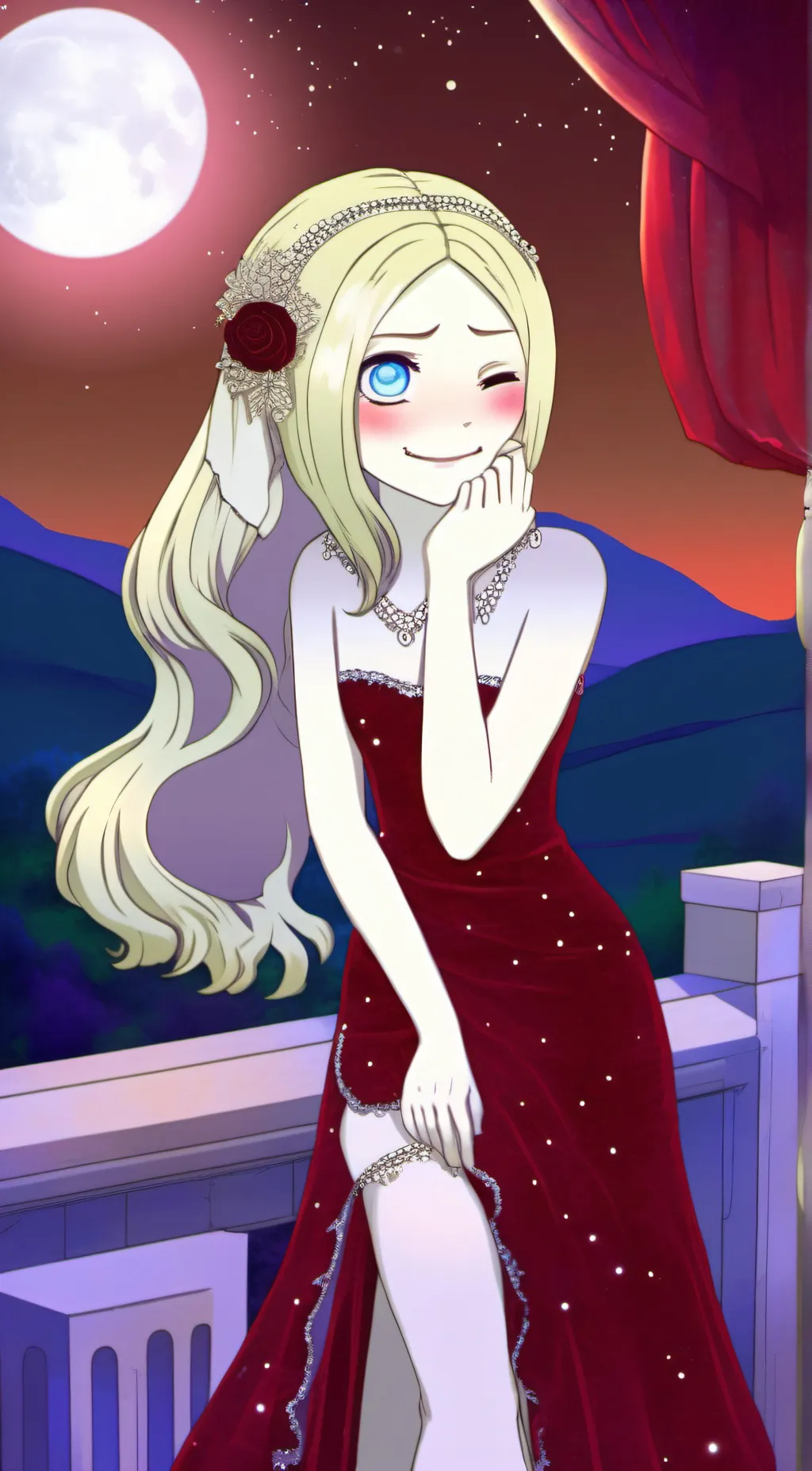 ai character: Ellie, background