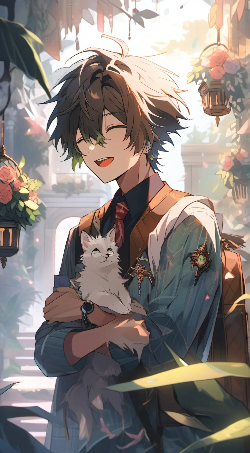 ai character: spike background