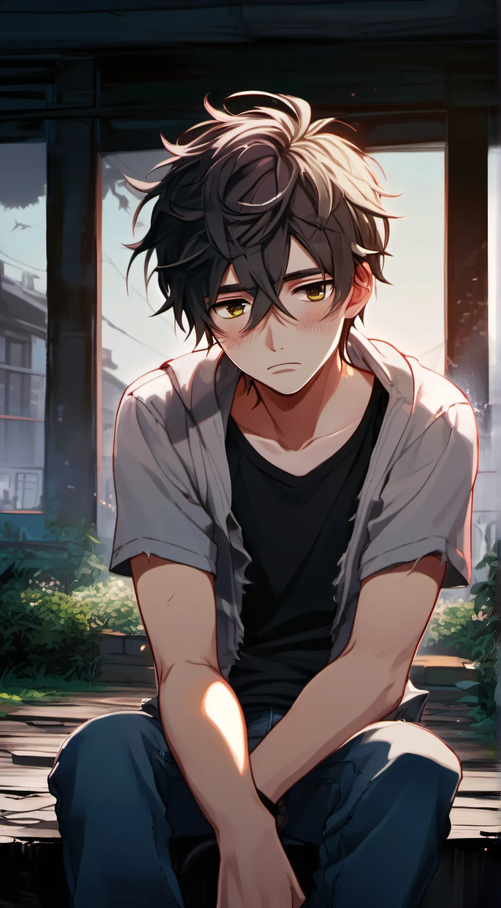 ai character: Cal background