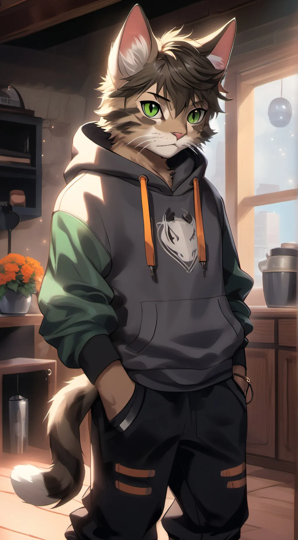 ai character: mr.kittles background