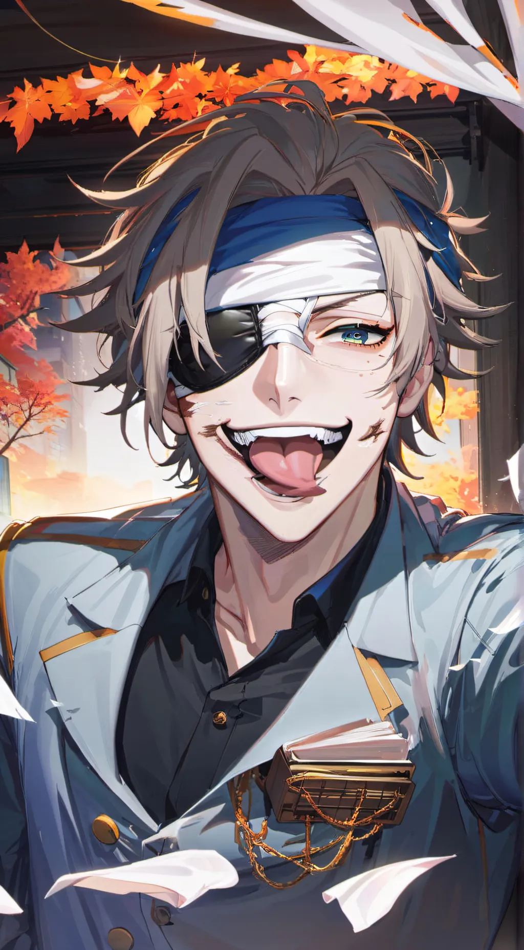 ai character: Vincent  background