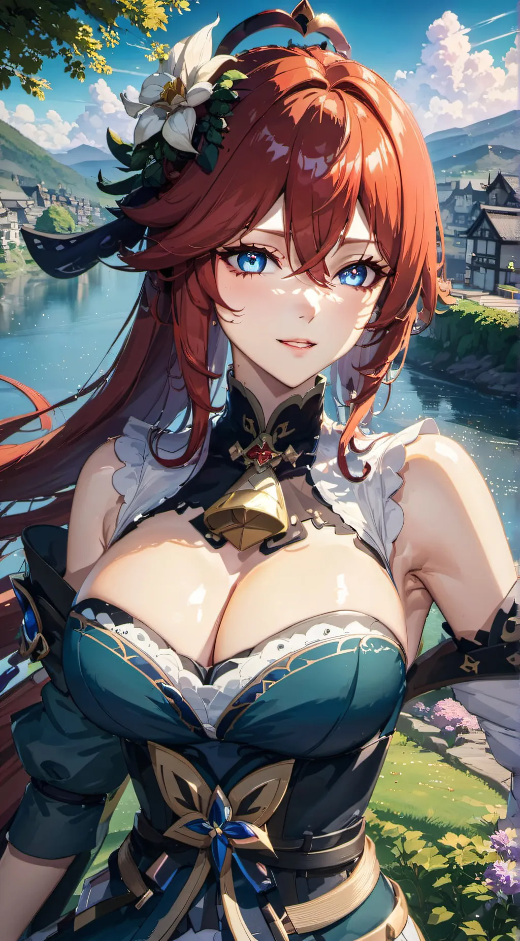 ai character: Ember  background