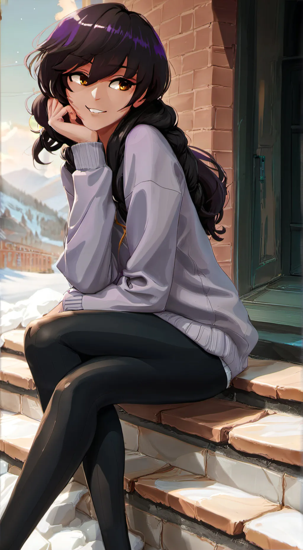 ai character: Aphmau background