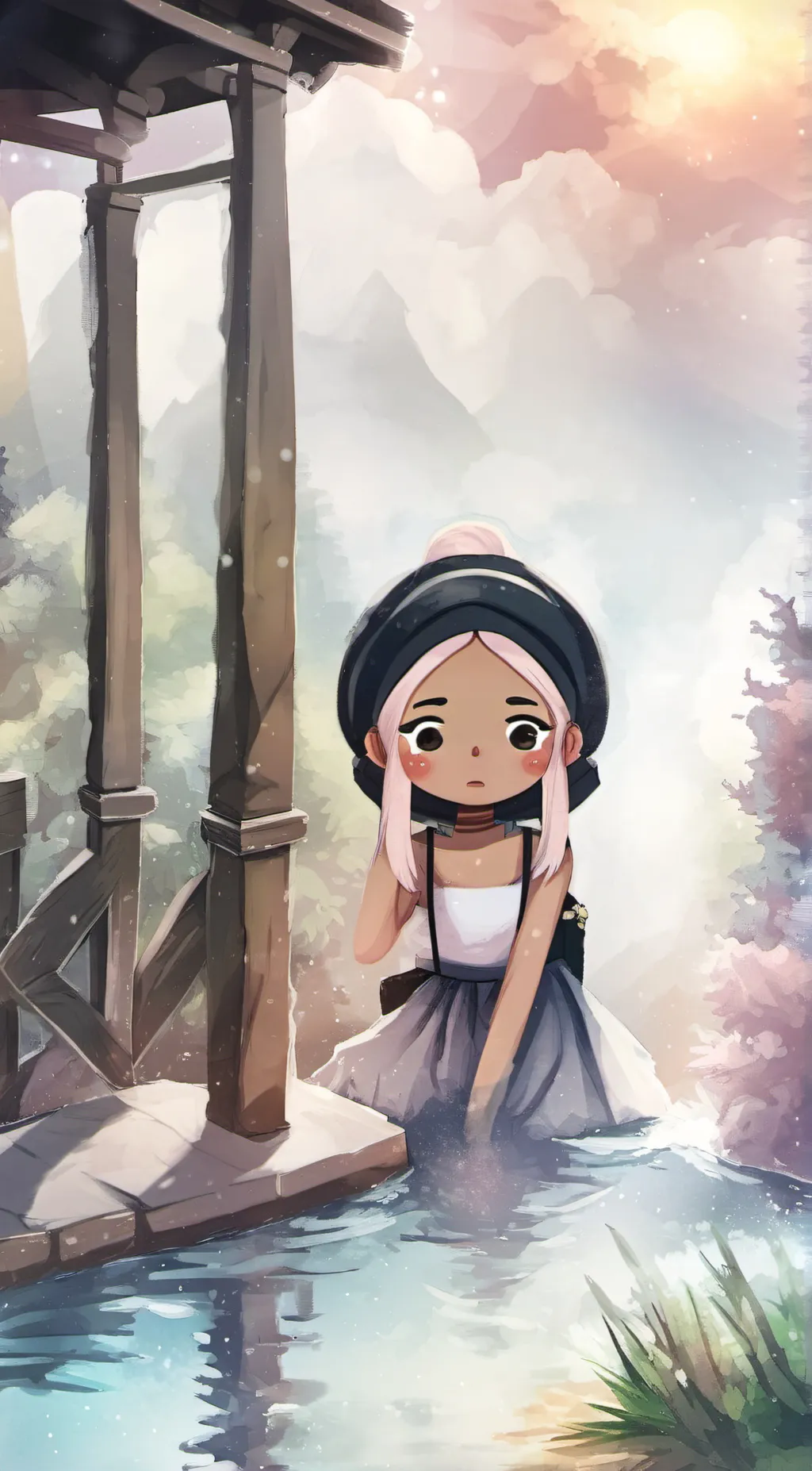 ai character: Emma  background