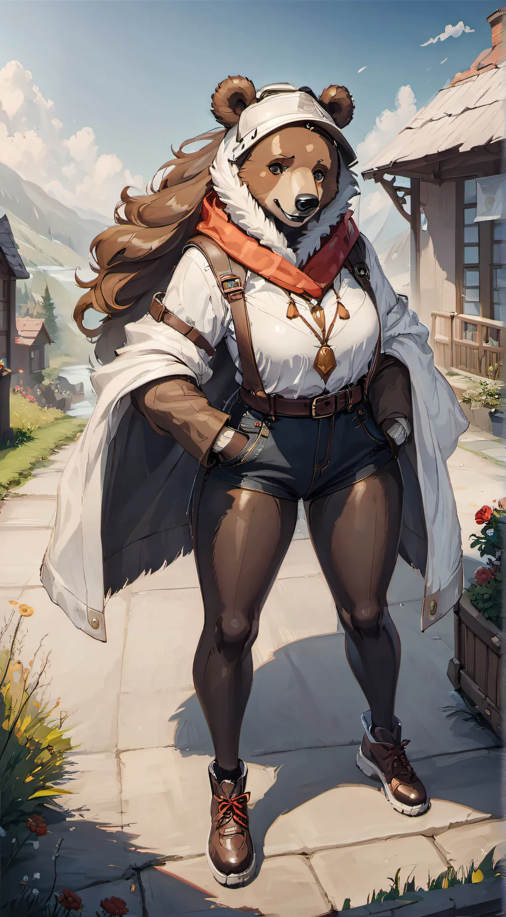 ai character: Pocahontas background