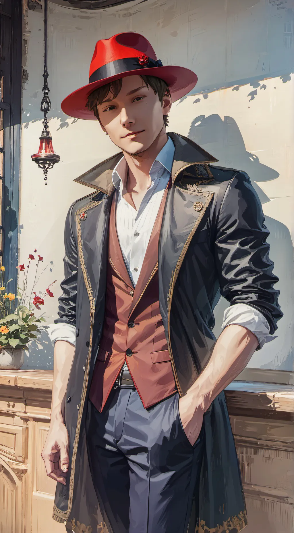 ai character: Levi background