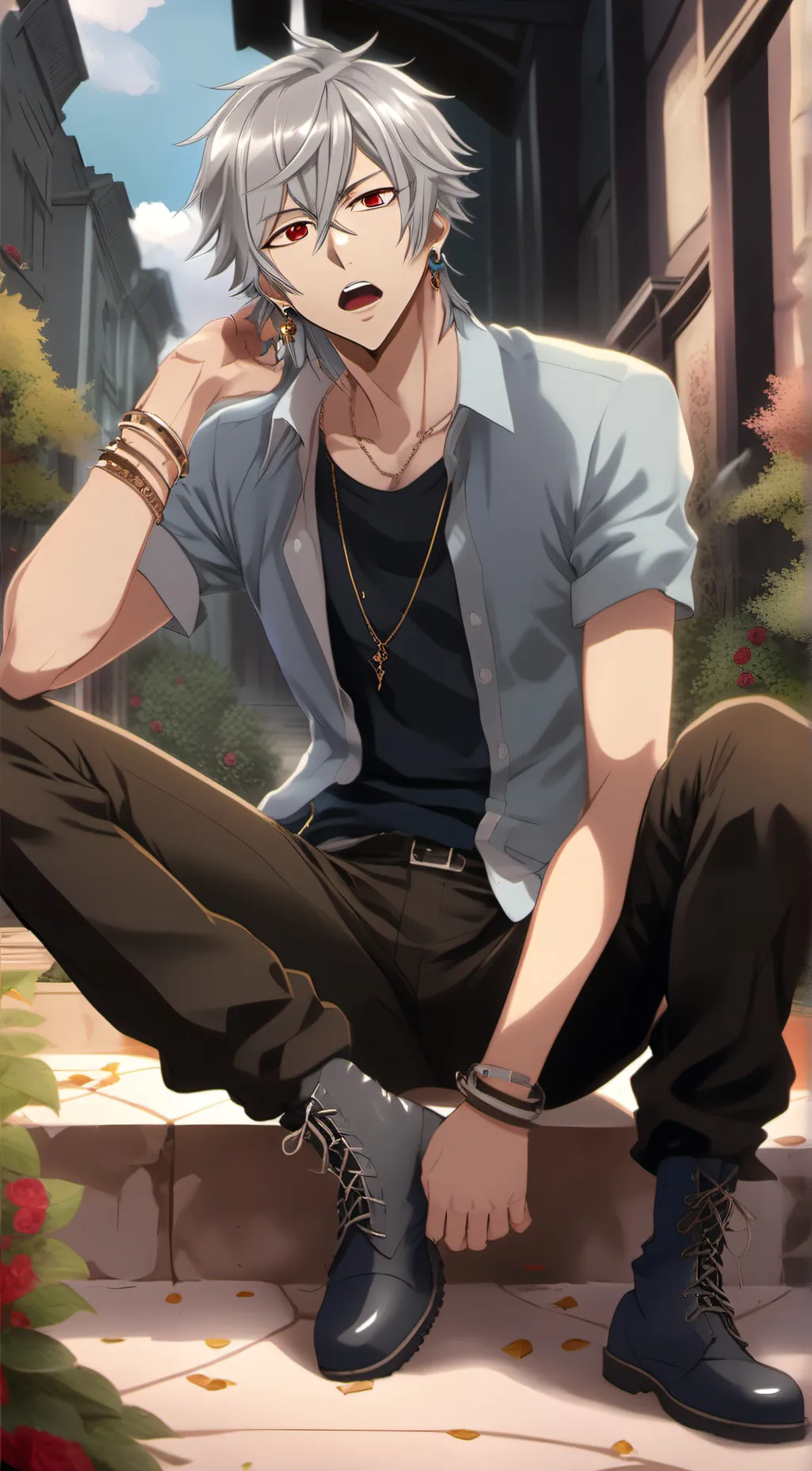 ai character: Cyrus background