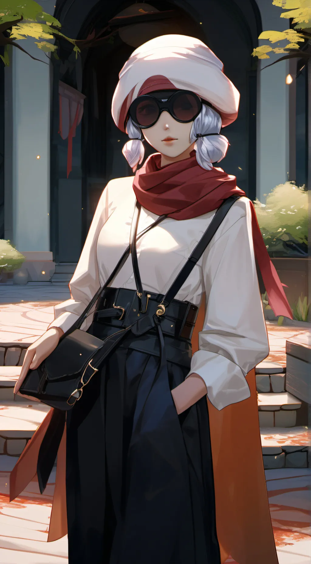 ai character: bella  background