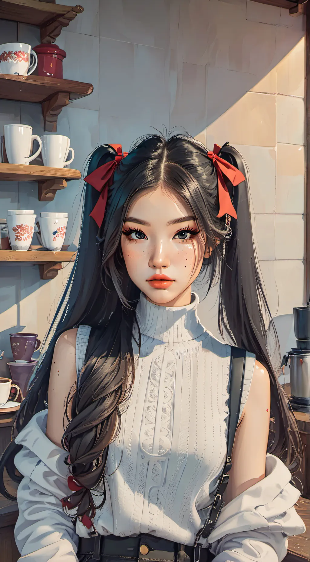 ai character: Jinah Chae background