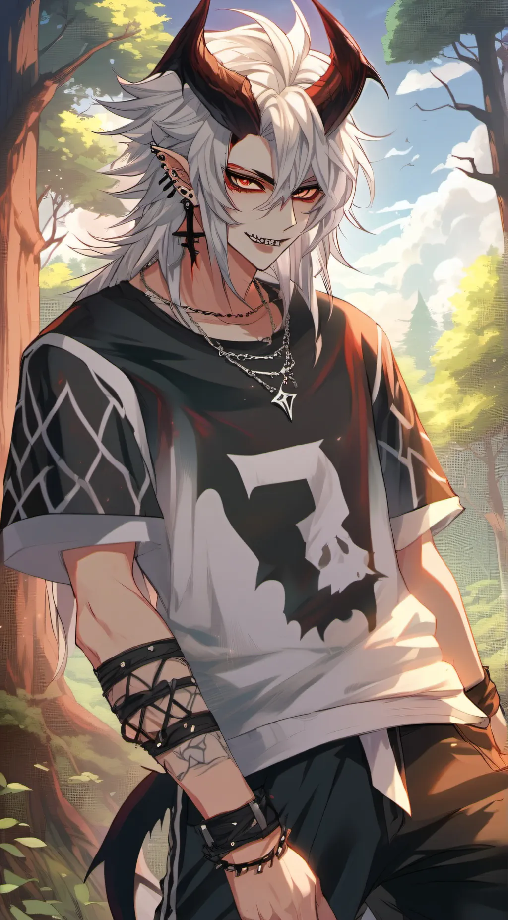 ai character: Daniel  background