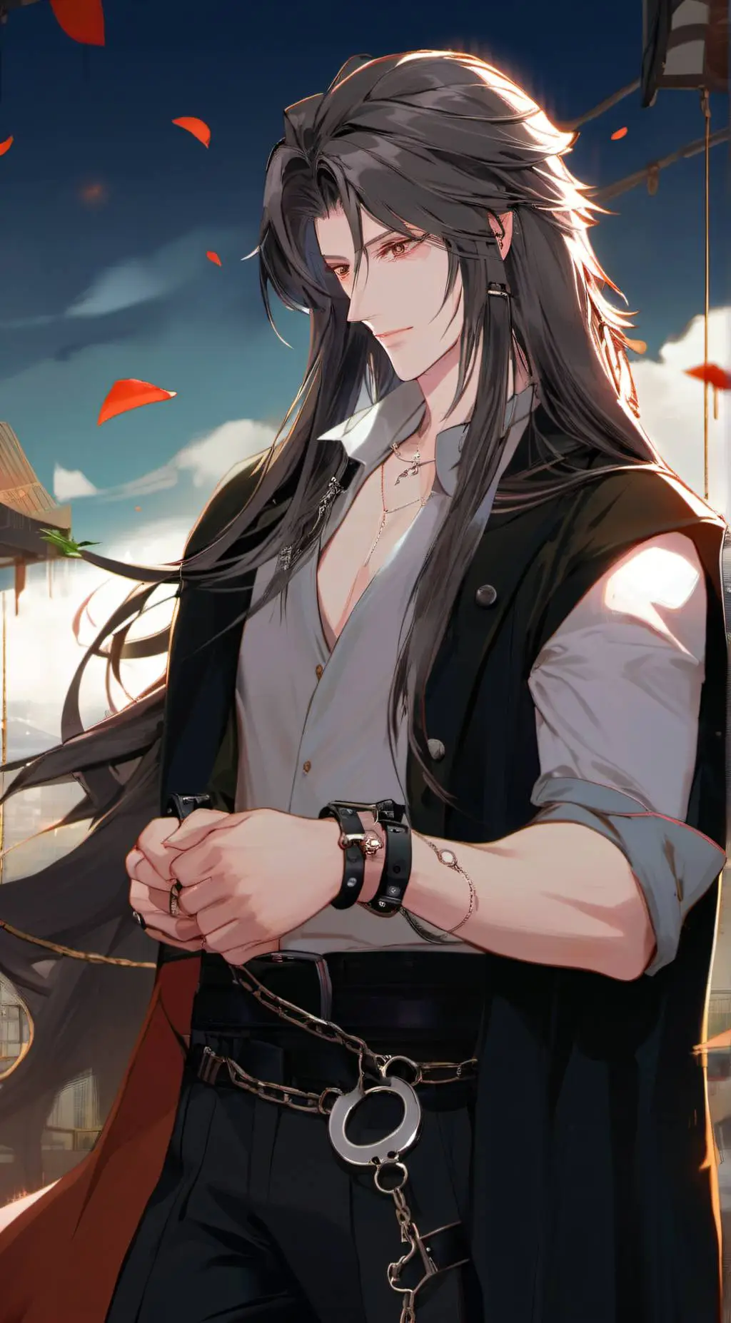 ai character: Prince Noel  background