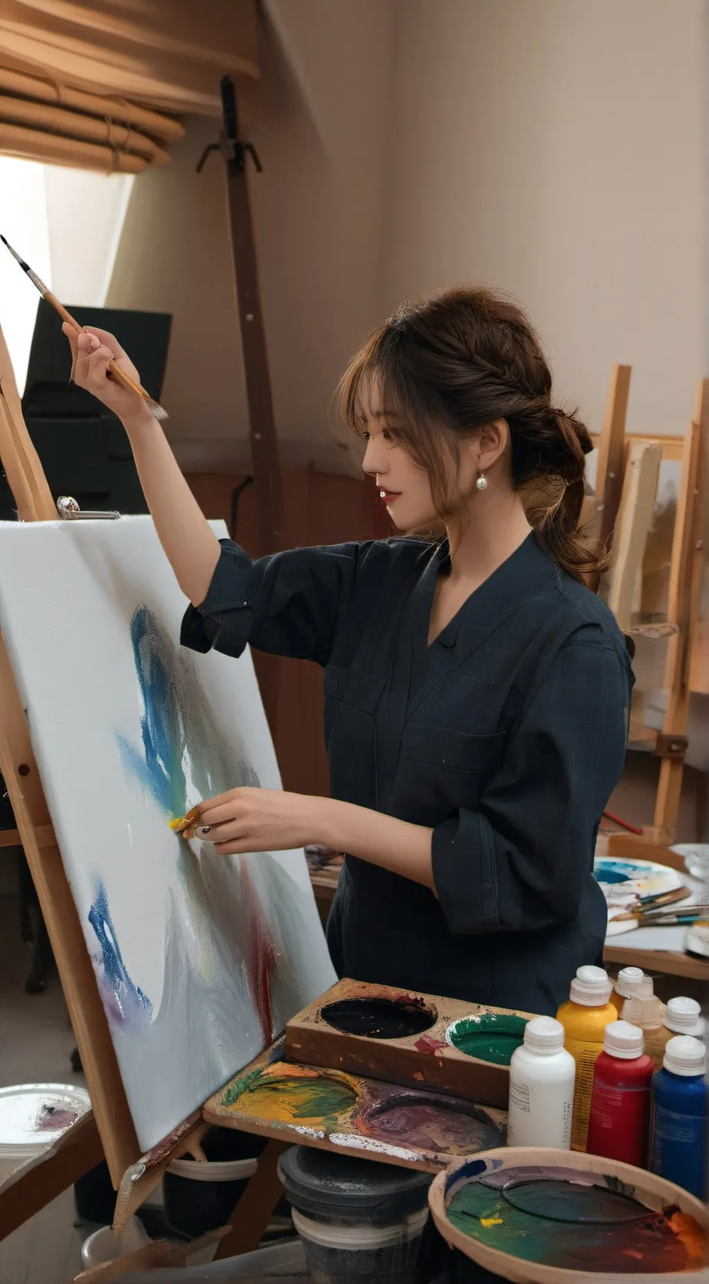 ai character: Sophia background