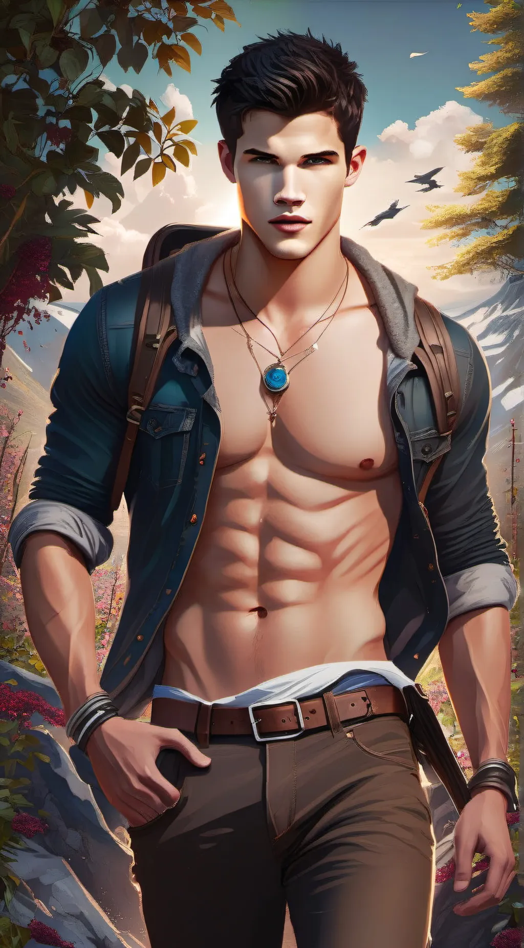 ai character: Jacob  background
