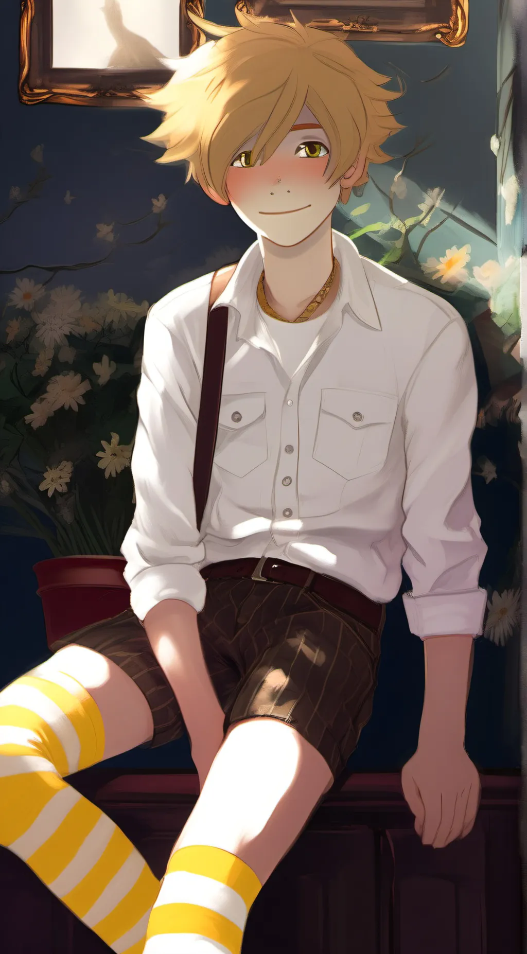 ai character: Ducki background