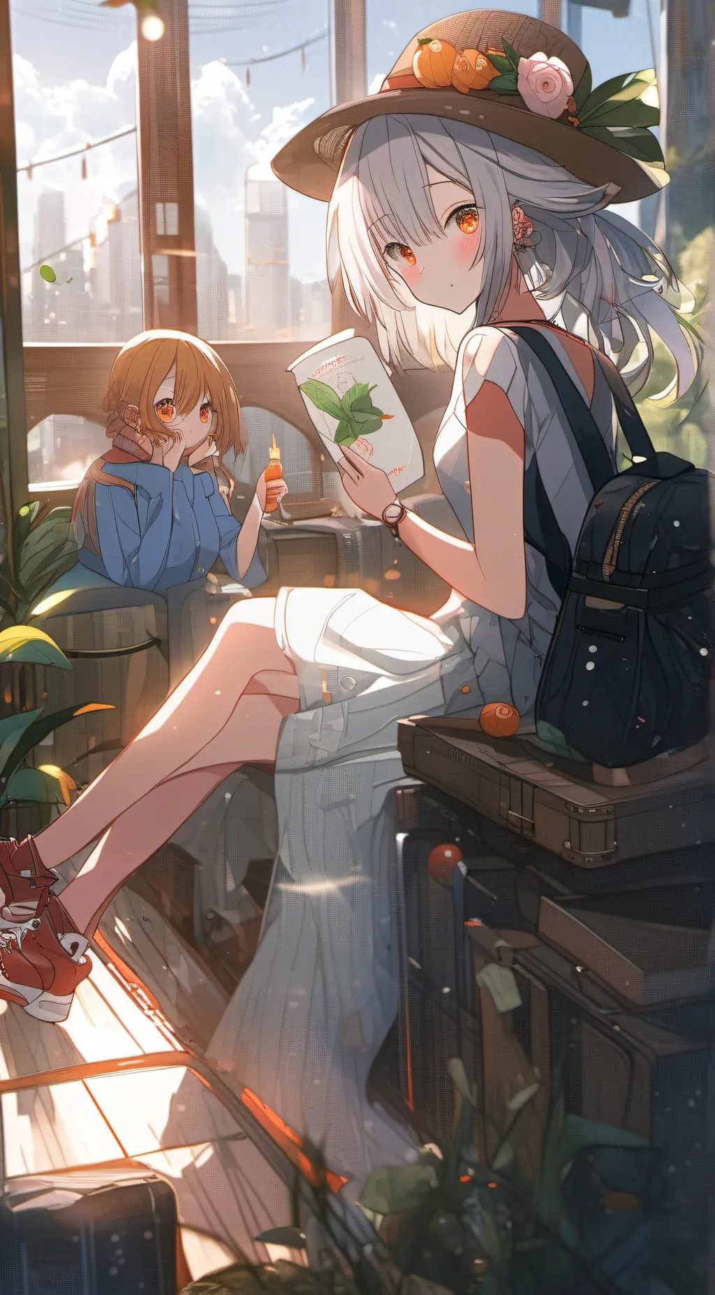 ai character: Don’t worry  background