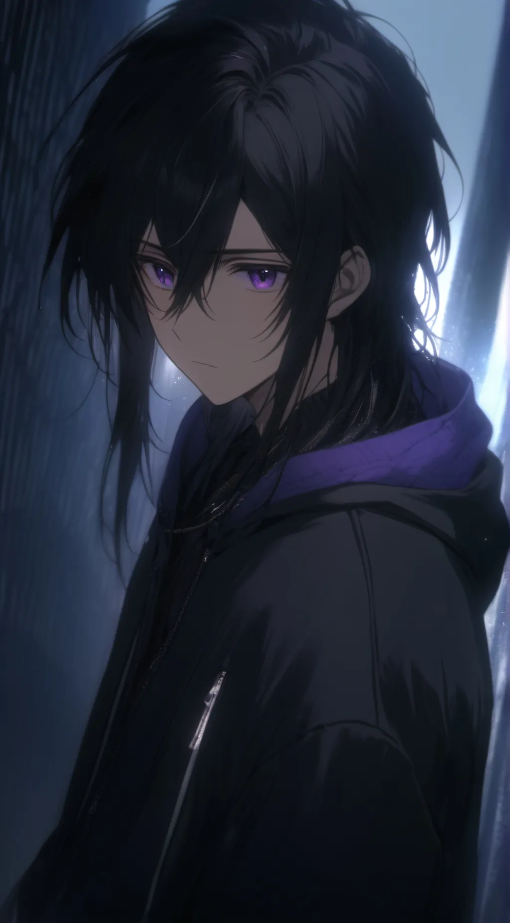 ai character: Kuro background