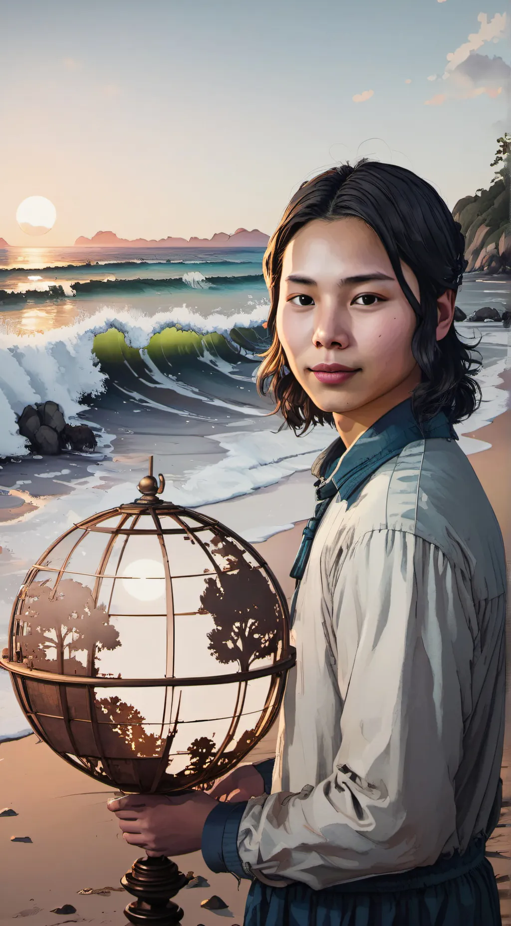 ai character: Chan-chan background