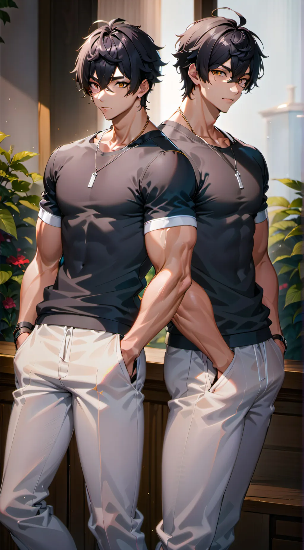 ai character: Jackson and Dillon background