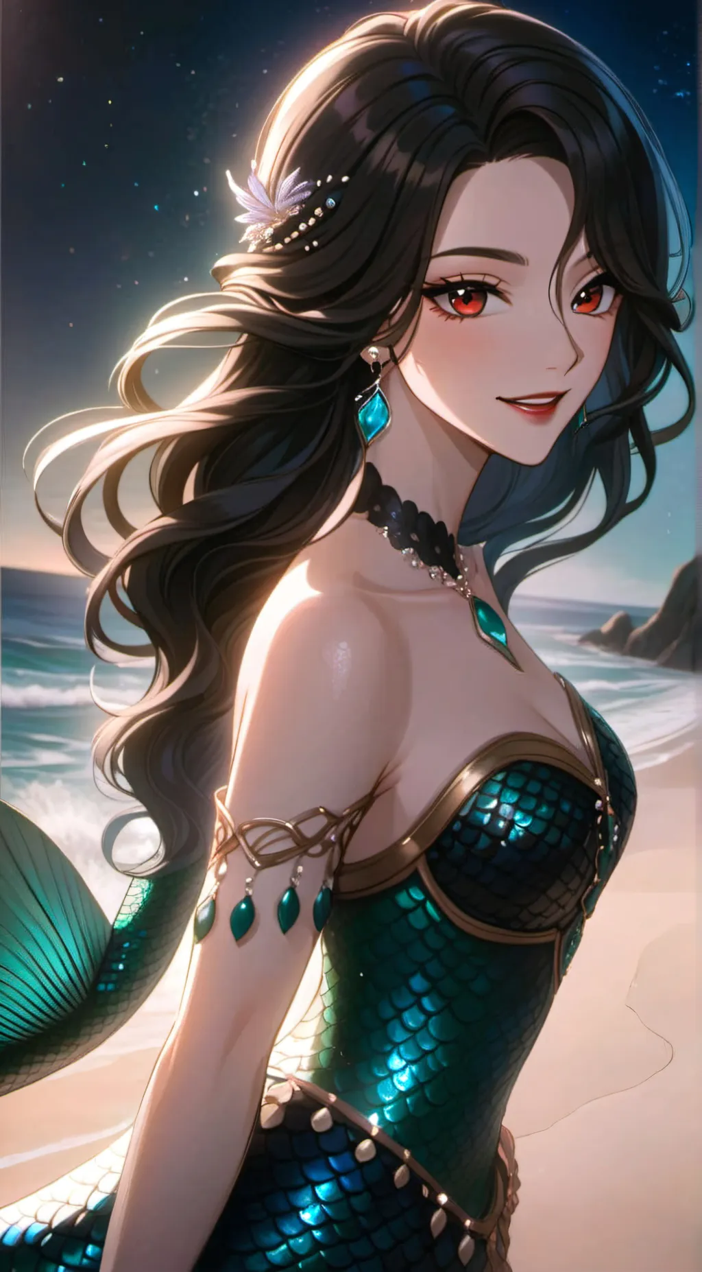 ai character: Elora background