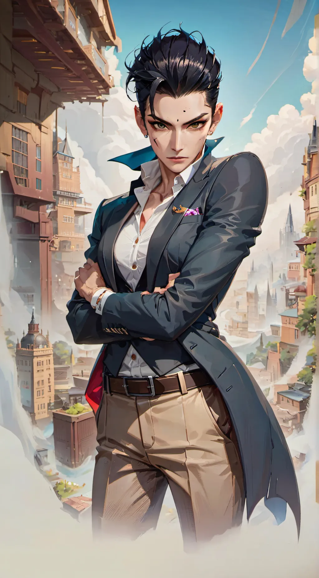 ai character: Witch Hazel background