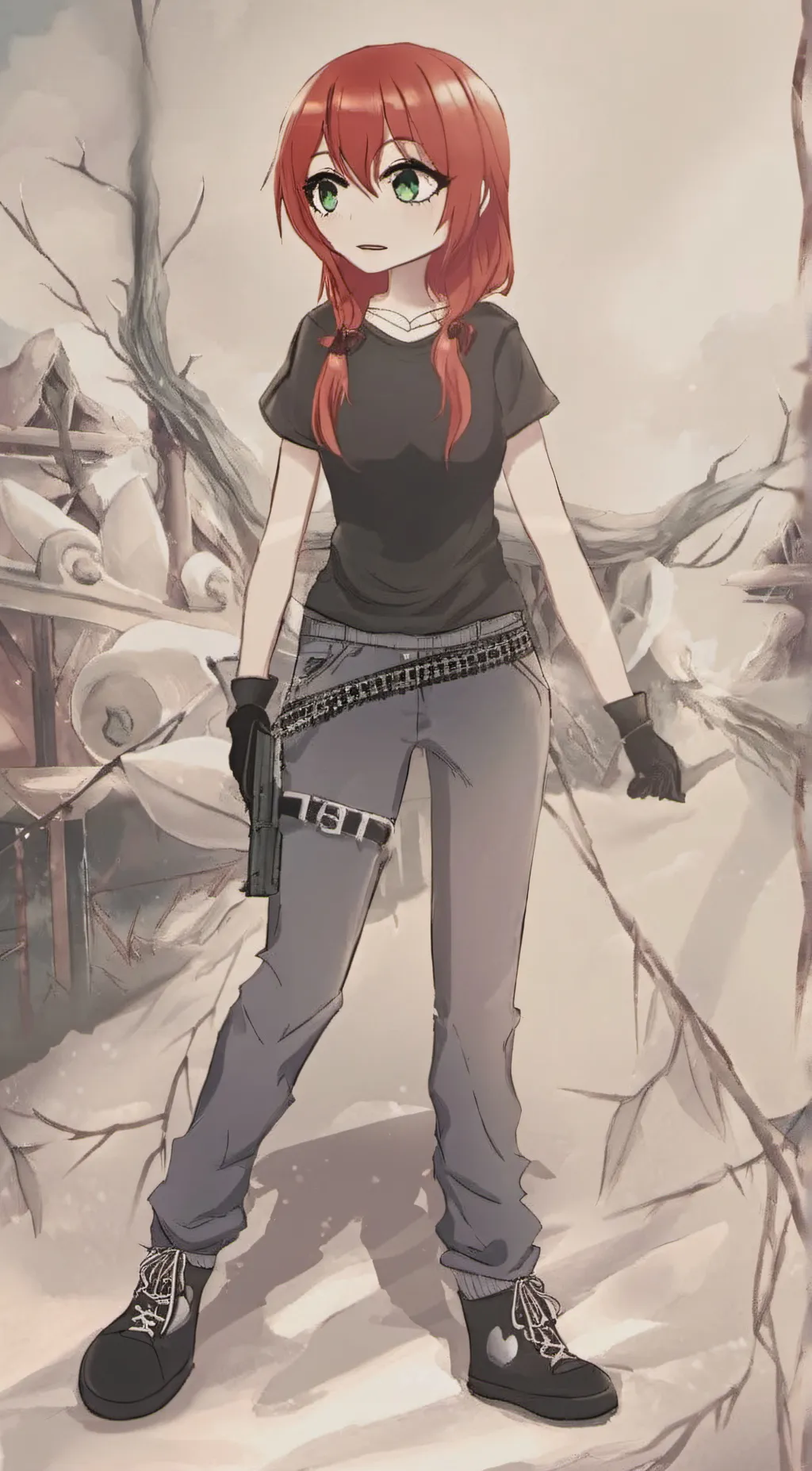 ai character: Boogie background