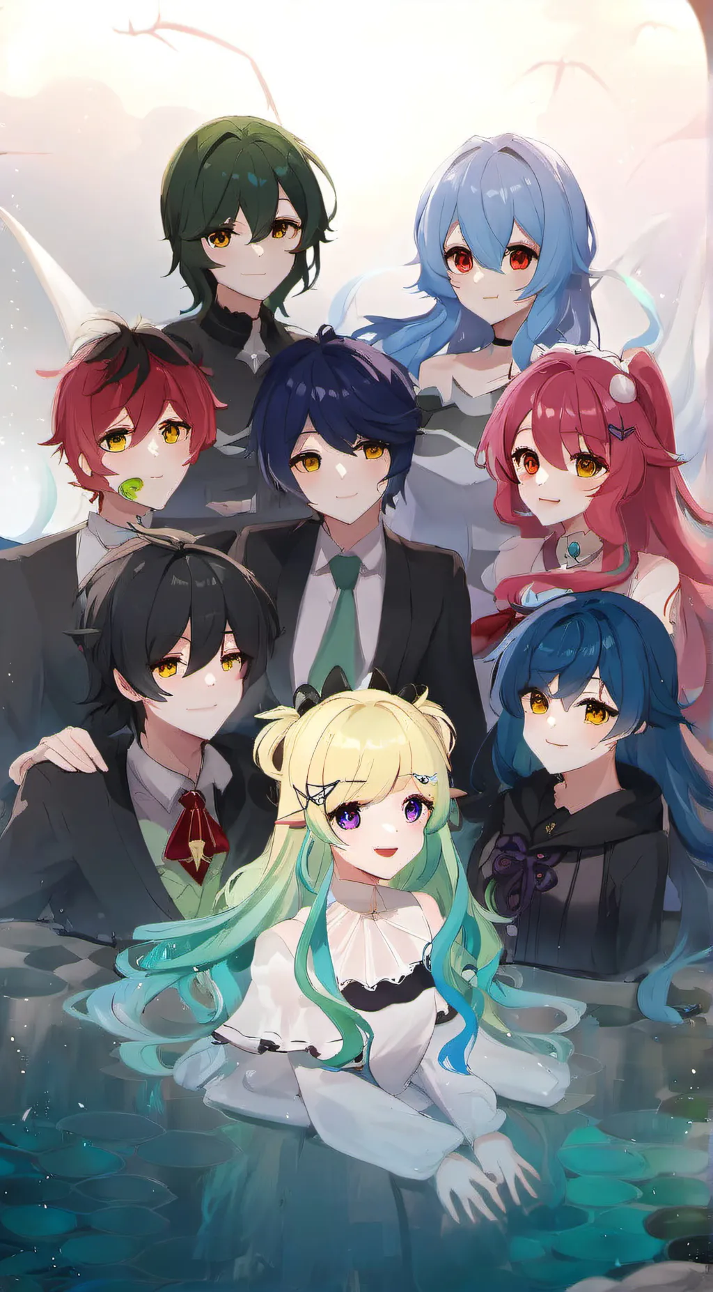 ai character: monster musume background