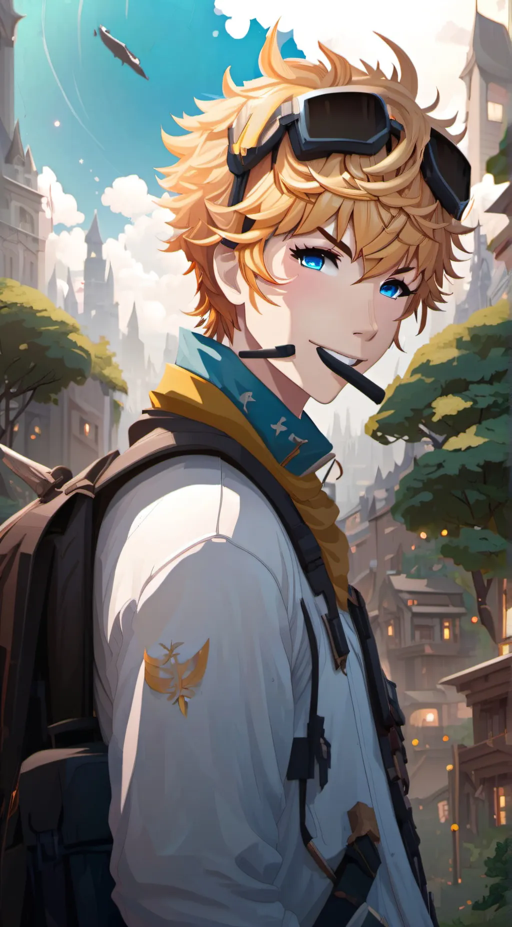 ai character: Harv background