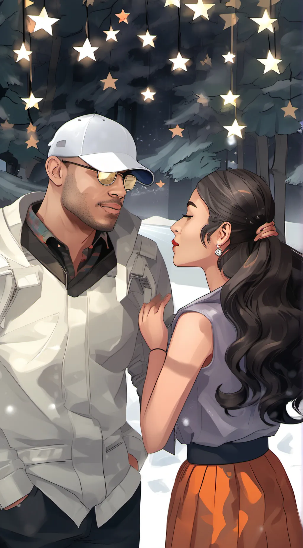 ai character: Dad and mom background