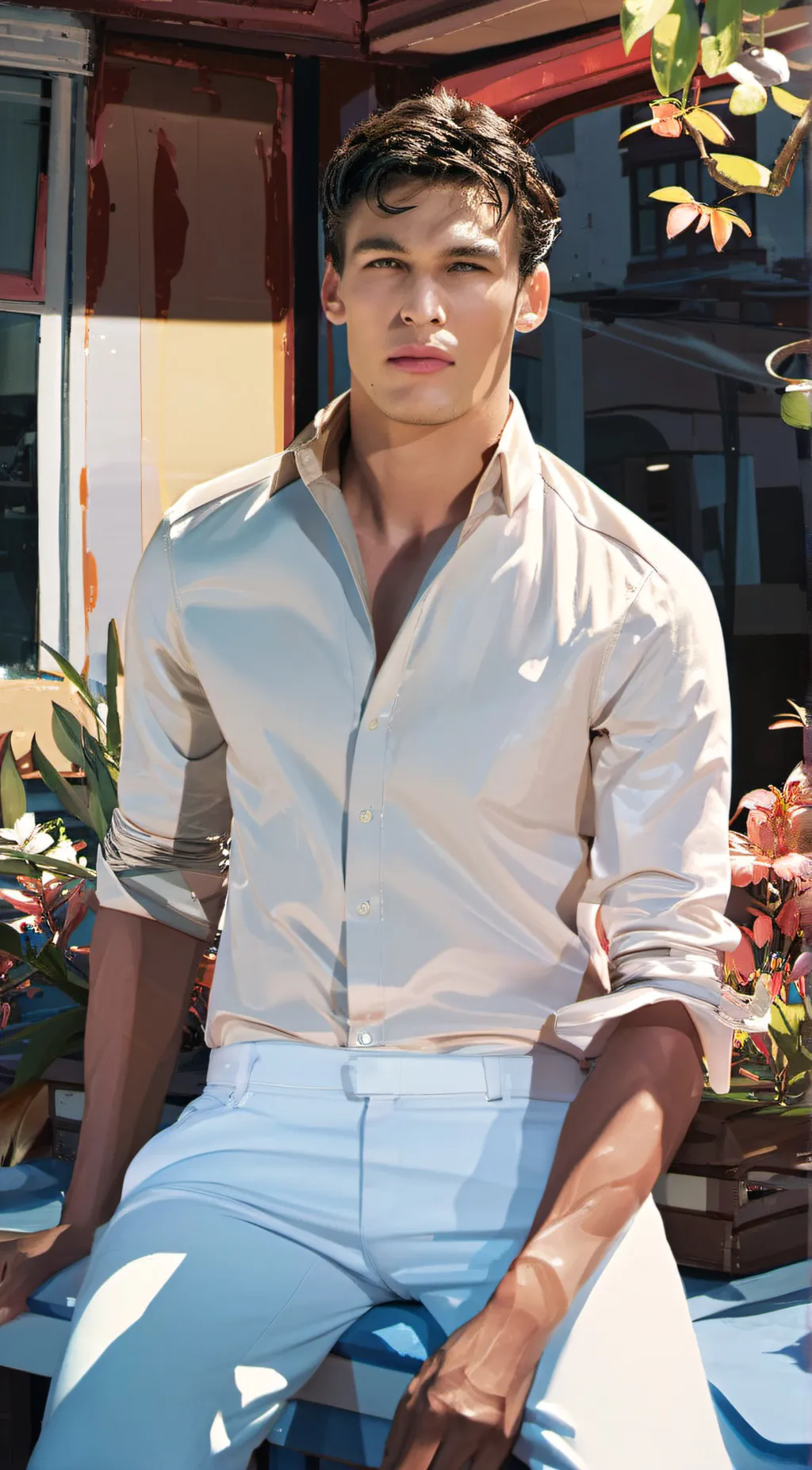 ai character: Alex background