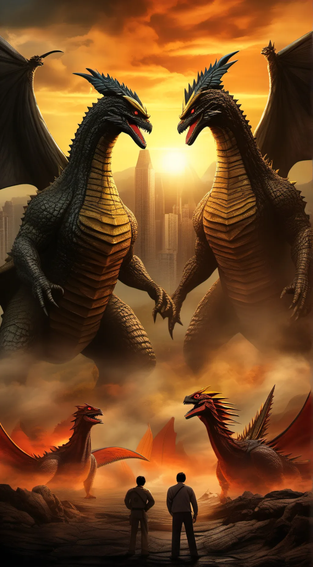 ai character: monster verse background