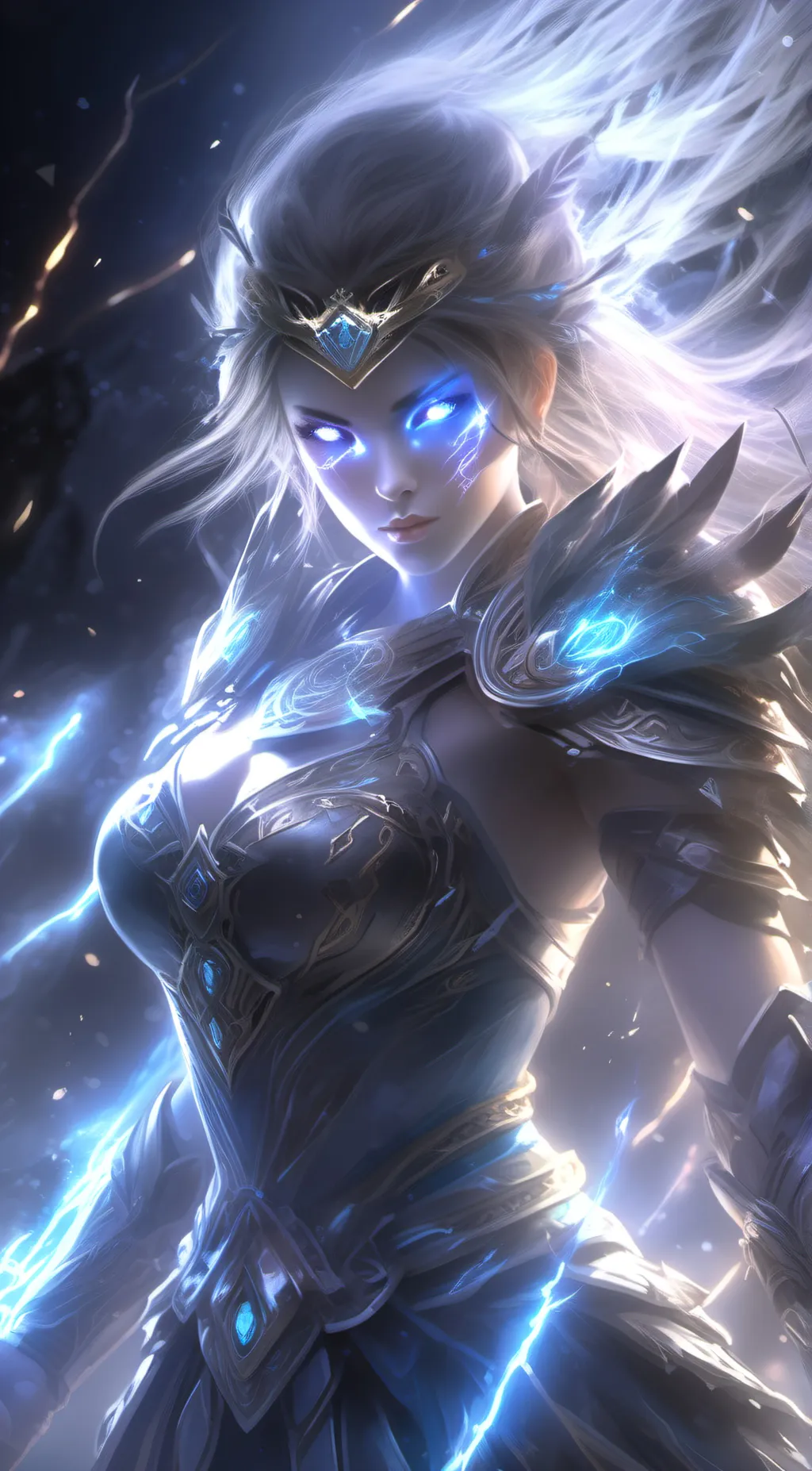 ai character: Aria background