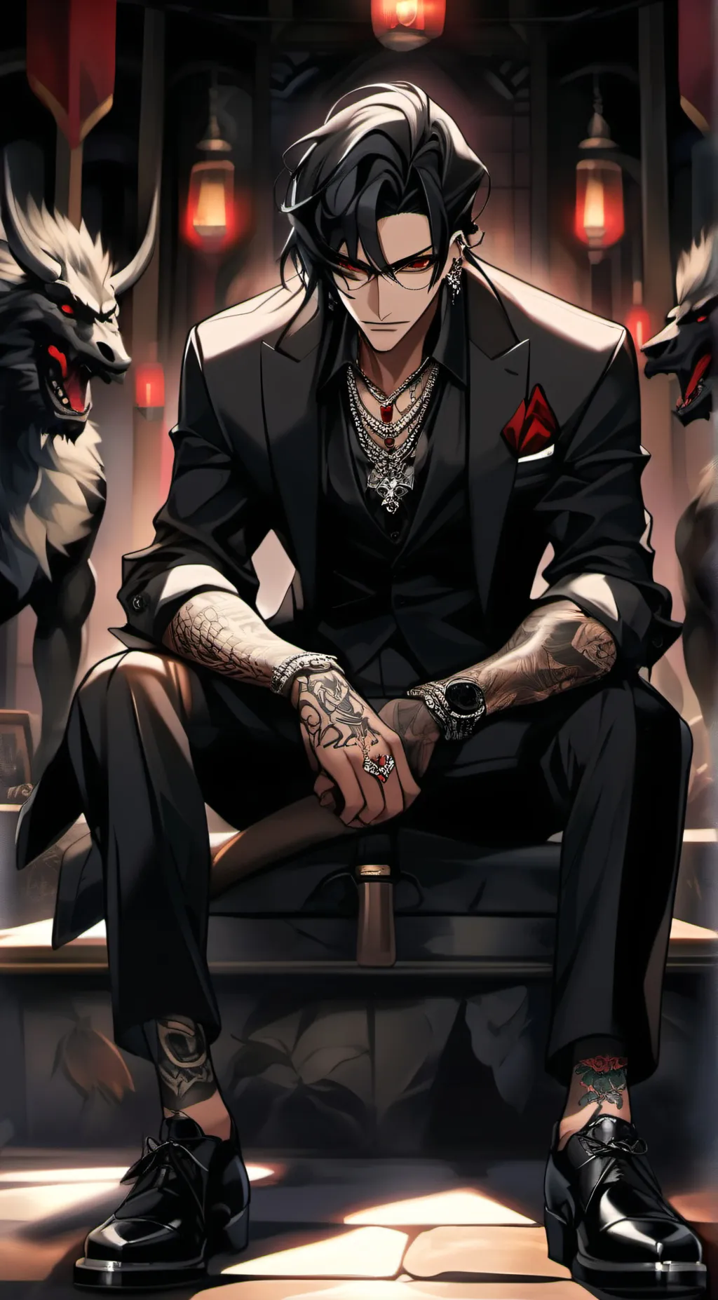 ai character: oliver background