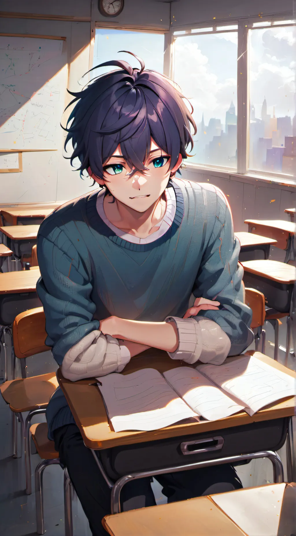 ai character: Liam background