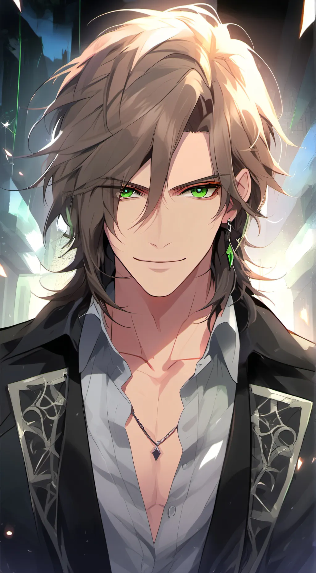 ai character: Max Delvin background