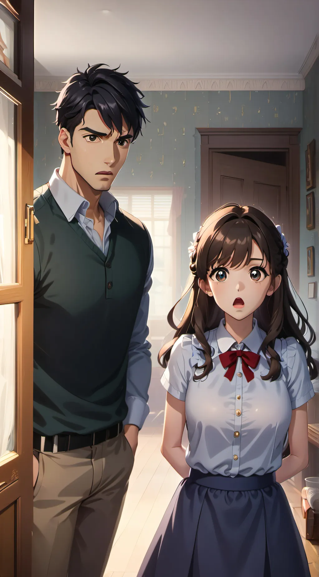 ai character: shoto's parents background