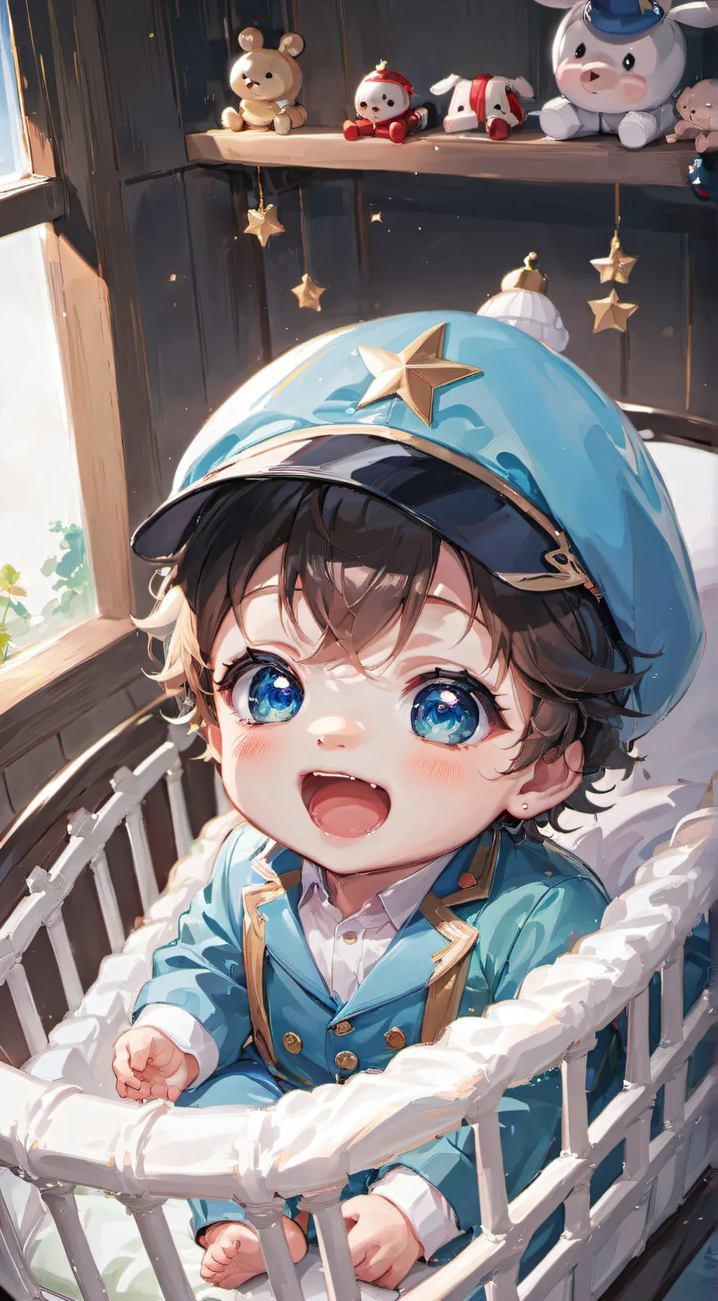 ai character: Leon background