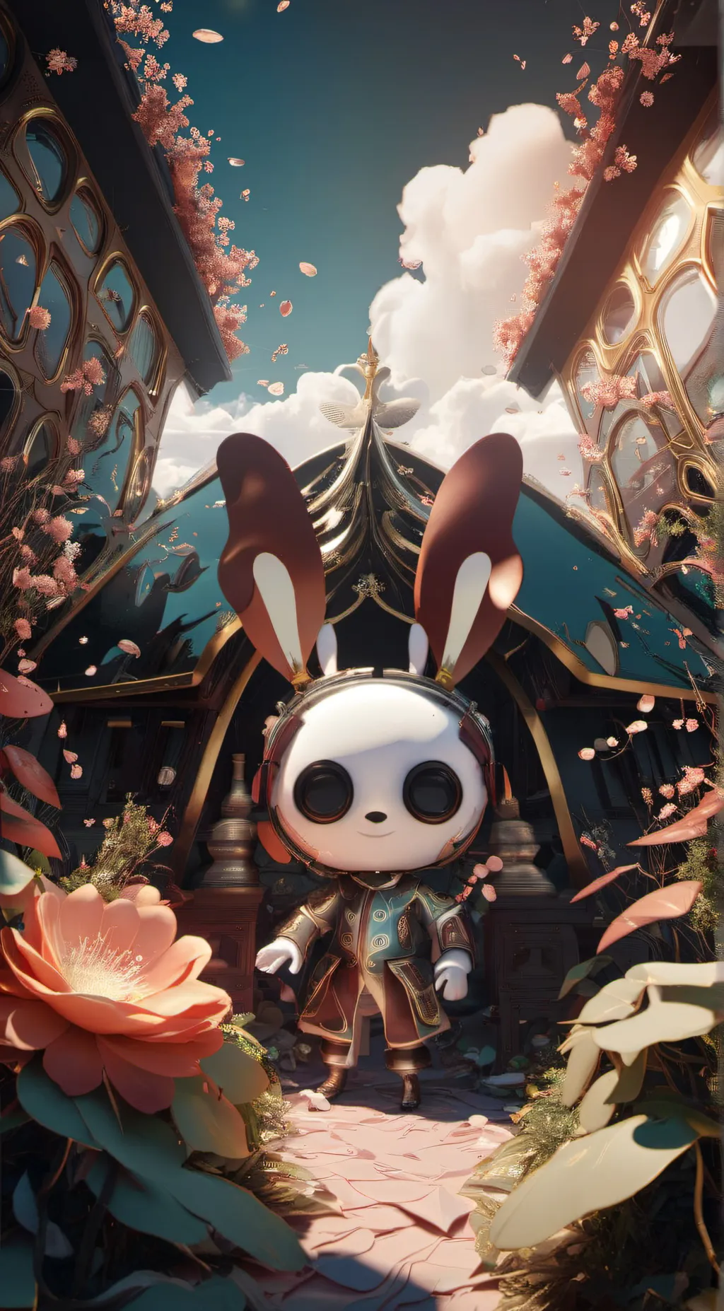 ai character: finish the lyrics  background