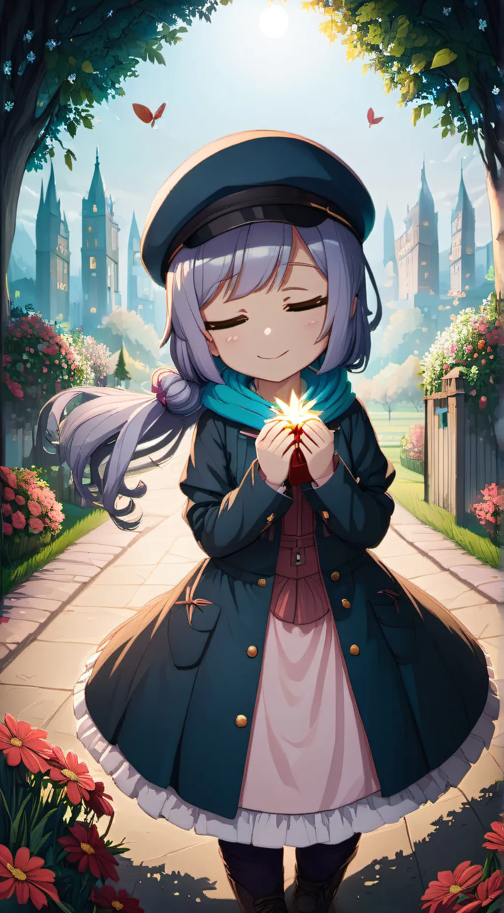 ai character: Cheri  background