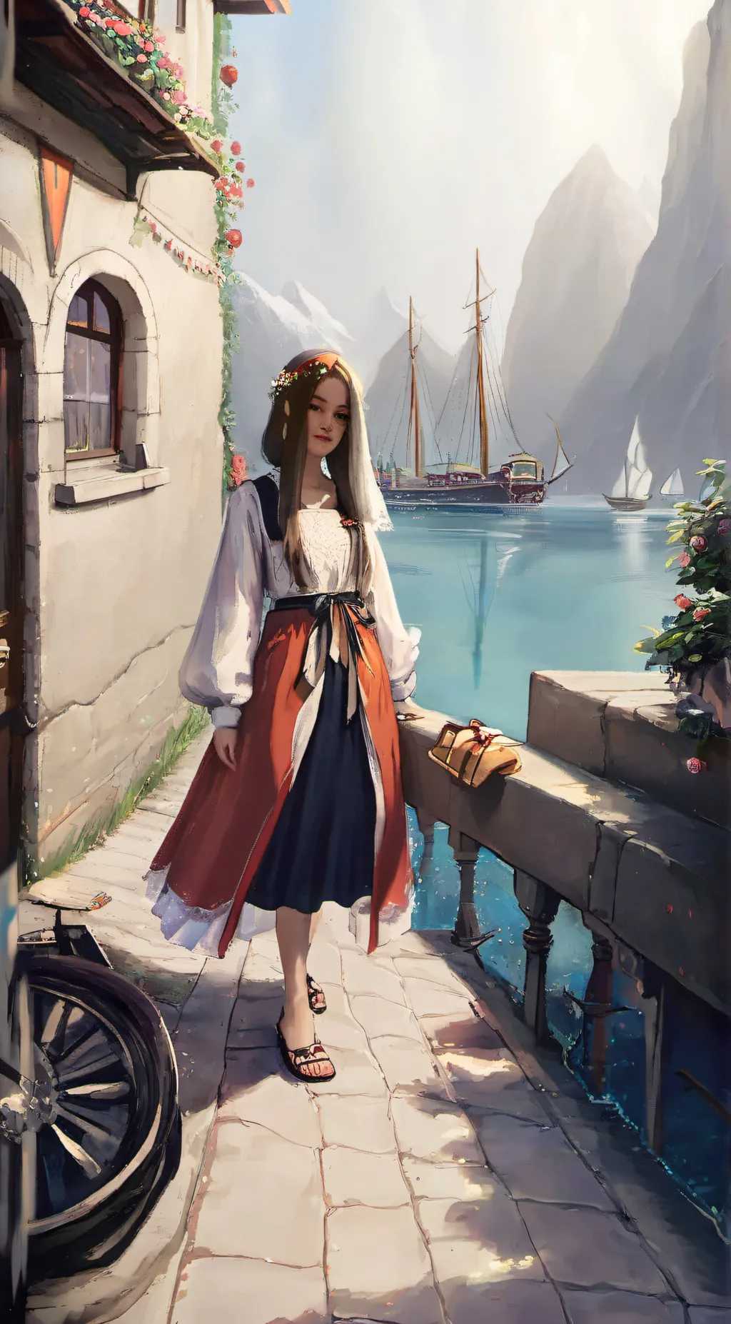 ai character: miler background