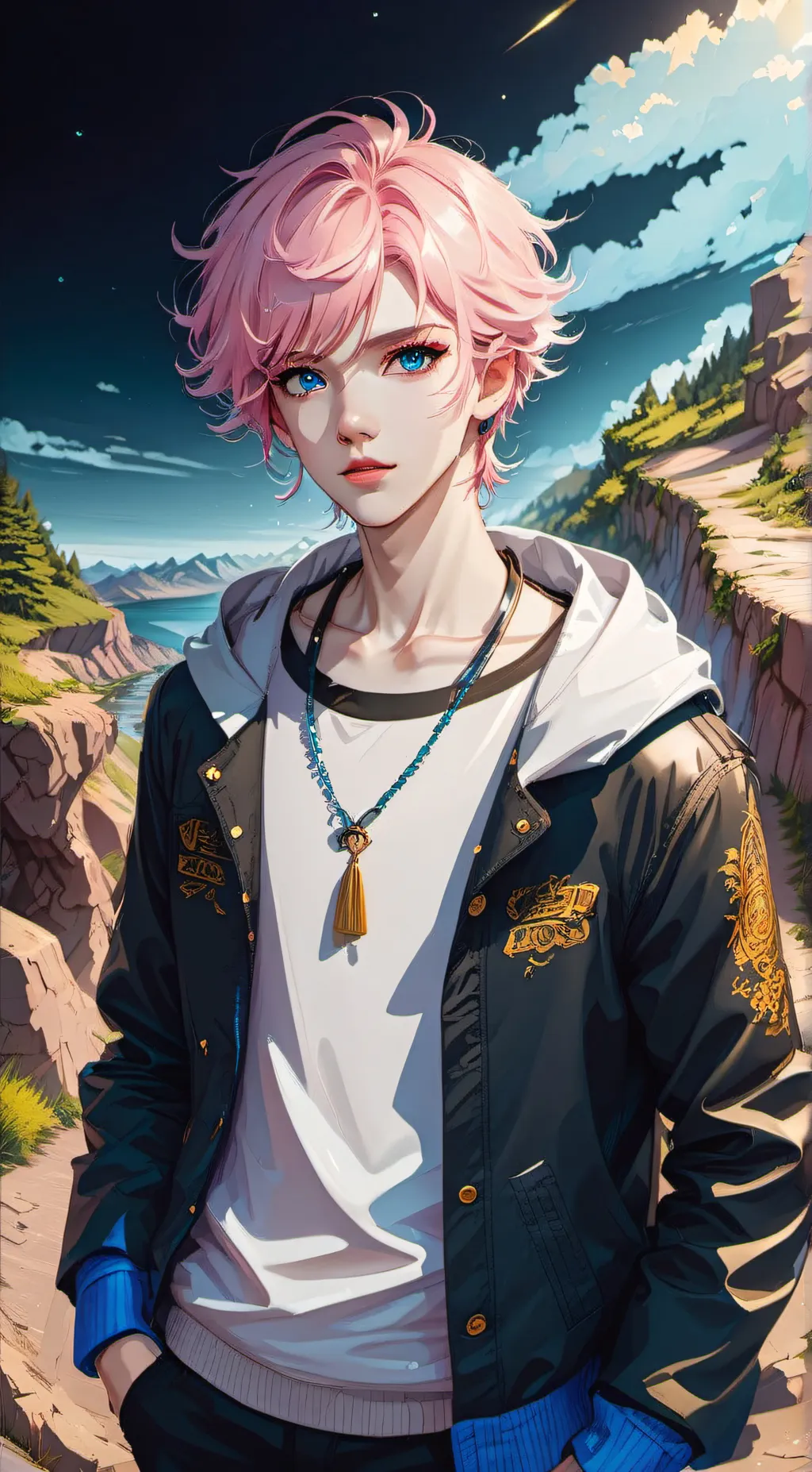ai character: Axel background