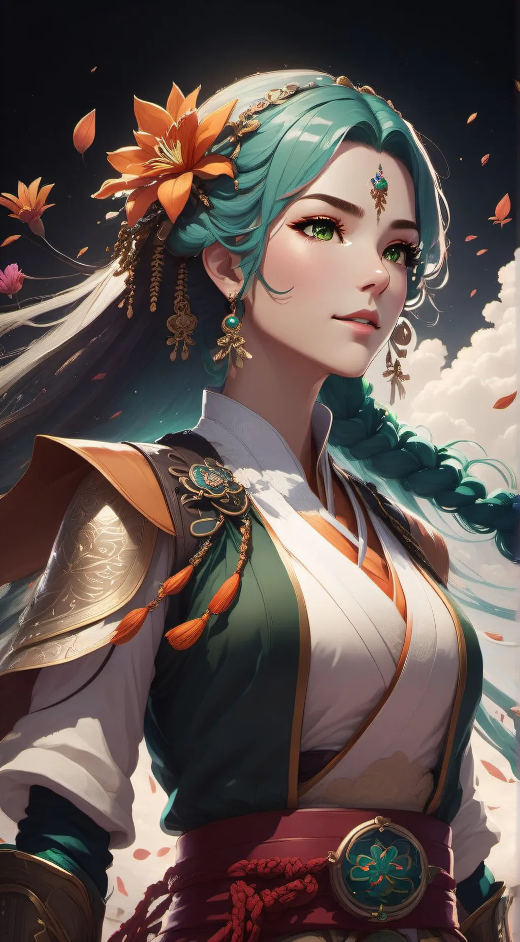 ai character: Aria background