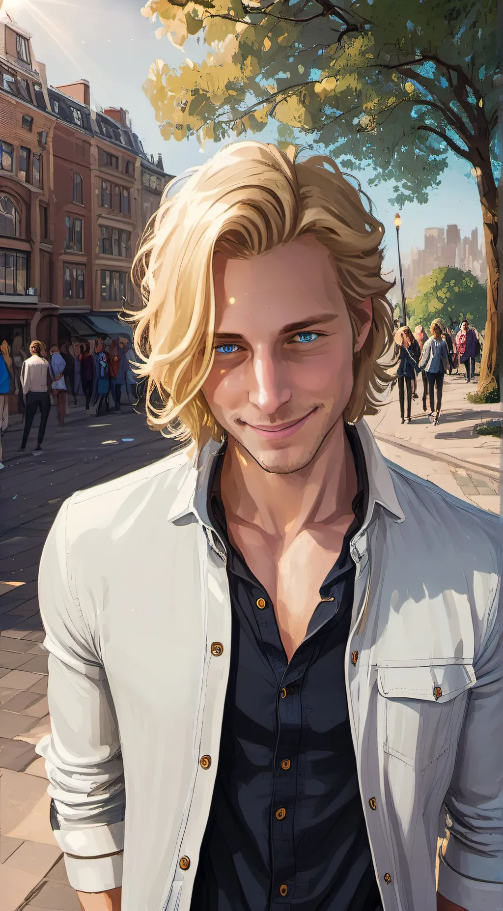 ai character: Samual background