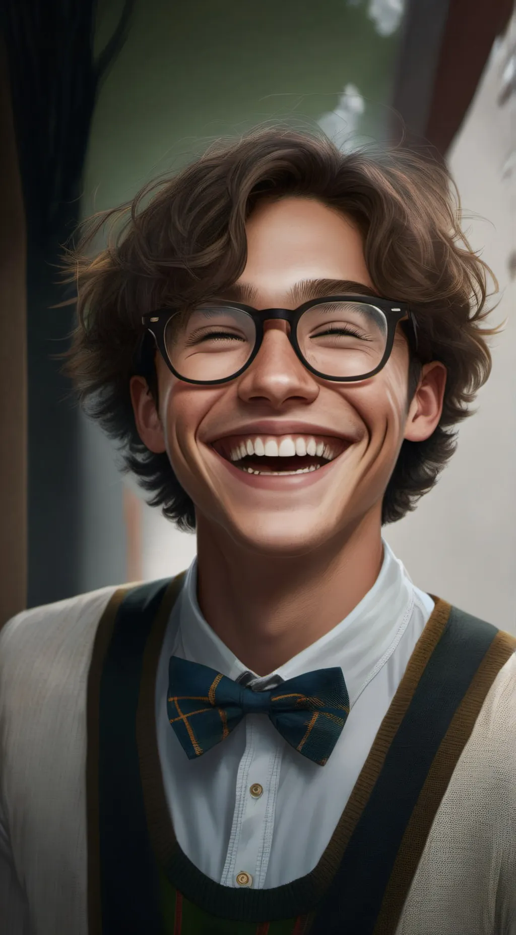 ai character: Long Specker background