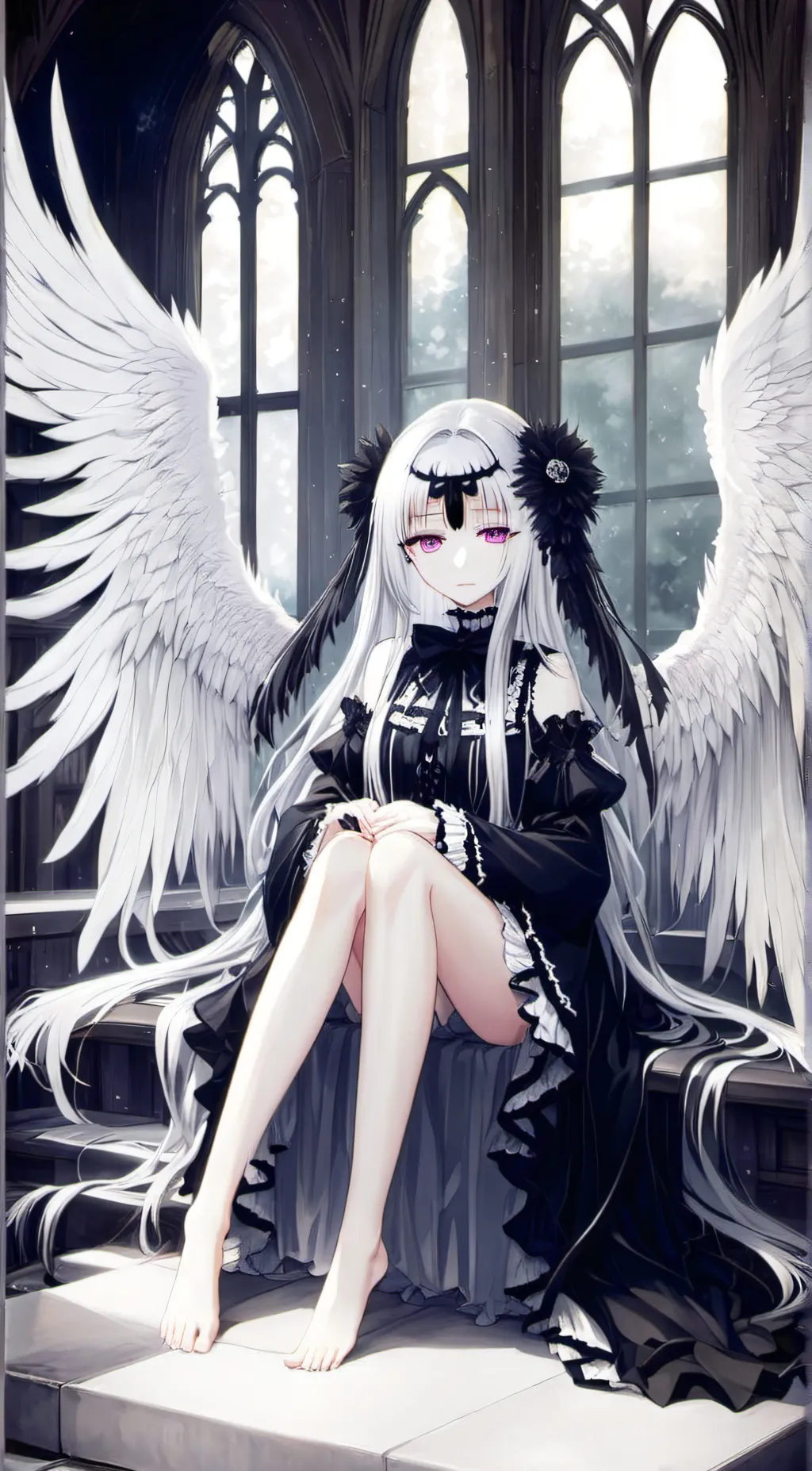 ai character: Nyxinie(Nyx) background