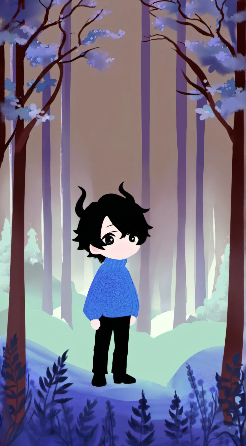 ai character: Cody  background