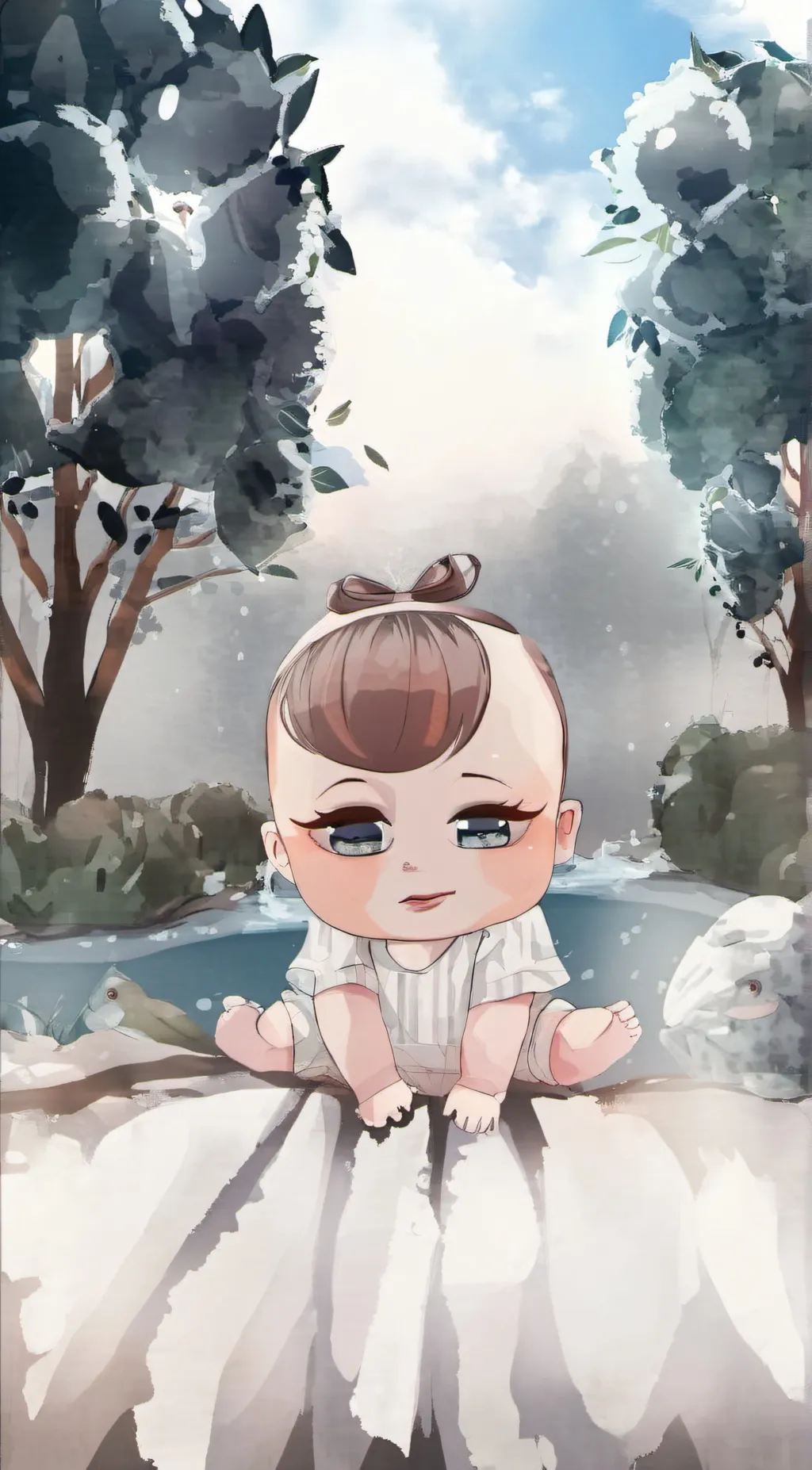 ai character: winny background