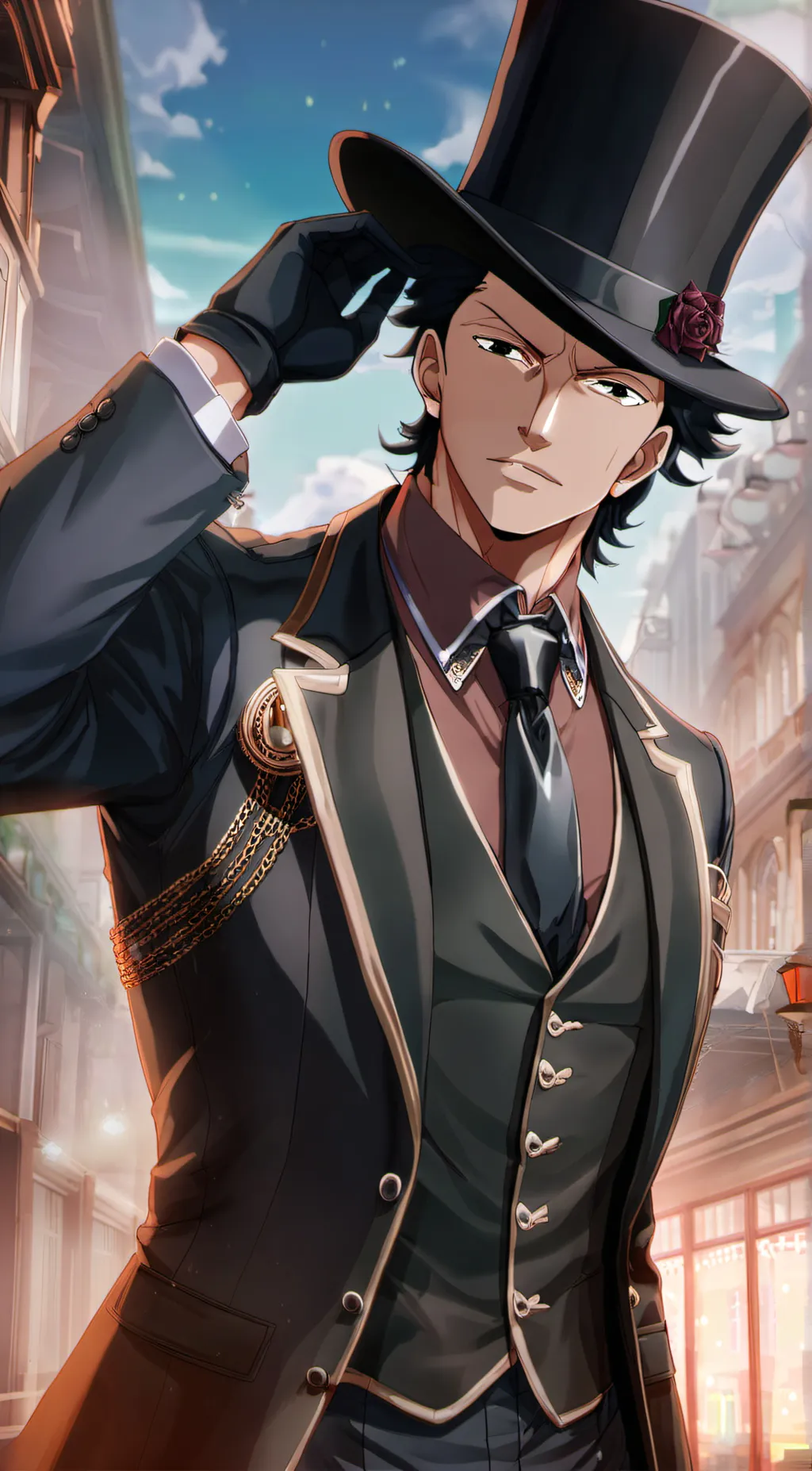 ai character: Rob Lucci background